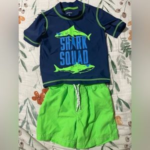 Toddler boys swim set